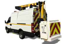 Van Rental Gatwick - 12.5M Cherry Picker 3.5T - Van hire Gatwick